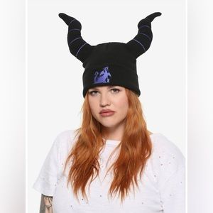 Disney Maleficent Horned Knit Beanie